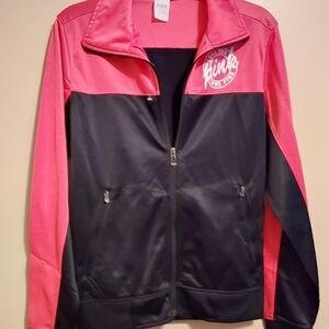 Pink Victoria secret XS love pink jacket black and pink
